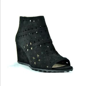Via Spiga Black Ankle Booties